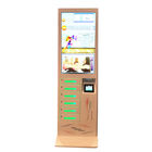 Coin Operated Floor Stand Cell Phone Charging Machine Mobile Phone Charging Station with 43" LCD screen