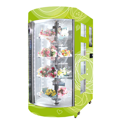 Automatisiertes Rose Fresh Flower Vending Locker-Maschinen-Selbstservice-transparentes Fenster