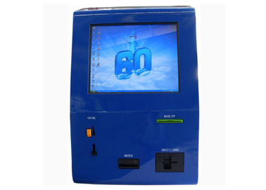 Automatisierter Zahlungs-Kiosk mit Touch Screen, Bargeld/Karte nahm die Terminal Computer-Kioske an