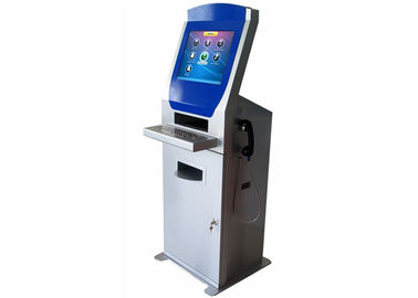Wechselwirkende Informations-Druckanzeigen-Kiosk-Maschinen, Dokumenten-Scanner-Digital-Kiosk-Lösungen