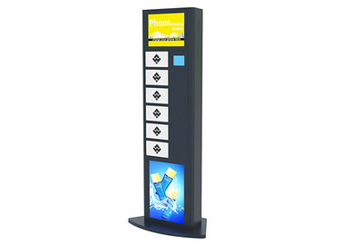 Flughafen-Videowerbung Mobiltelefon-Sperre Handy-Ladestation Gerät LCD-Bildschirm UV-Licht