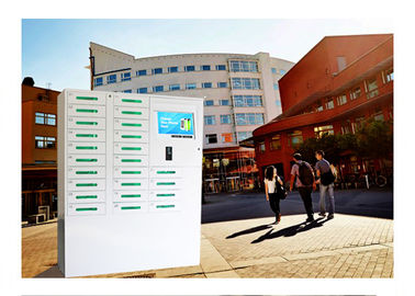 24 Kasten-Handy-Aufladungskiosk-/Kammerdiener-Ladestation für Schuluniversitätsbibliothek-Automaten-Kiosk