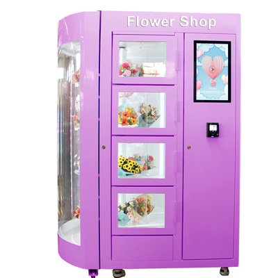 Intelligenter abkühlender automatischer Blumen-Automat 120V mit der großen Kapazität