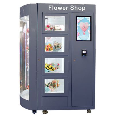 Kundengebundener Lcd 19 Zoll-Blumen-Rose Bouquets Vending Machine With-Anzeigen-Fenster