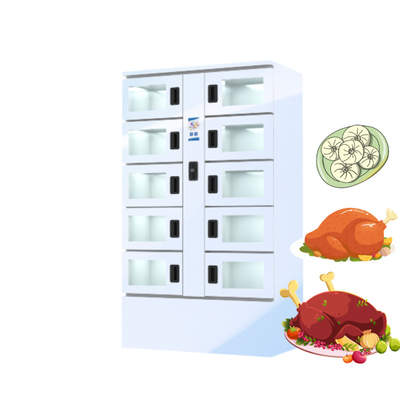 High-Techer abkühlender gekühlter Schließfach-Ei-Automat für frische Nahrung
