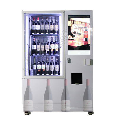 Alters-Überprüfungs-Bar-Wein-Flaschen-Automat 22 Zoll für Glas 6mm