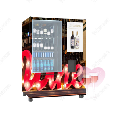 Intelligentes Wein-Automaten-Whisky-Bier-roter Aufzug für Frankreich 22 Zoll