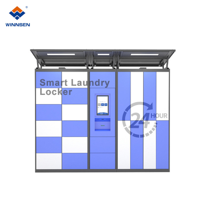 Kundengebundener Lohn kleidet Wäscherei-Schließfach für trockenen Reinigungsbetrieb ISO9001 32inch