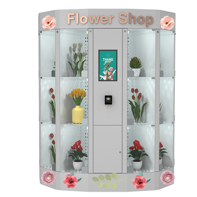 Kundengebundene Flora Vending Machine/Blumen versehen Automaten 18,5 Zoll mit einem Band