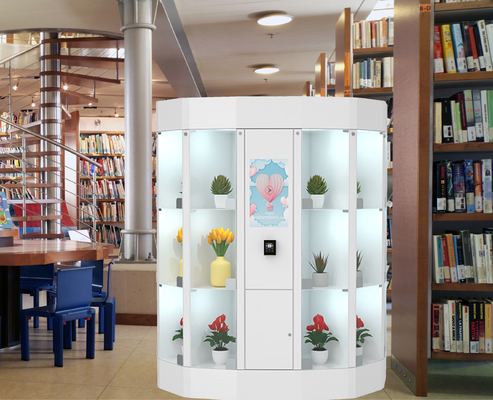 24/7 Zugang zu frische Blumen-Speicher-Automaten 220 - hohe Kapazität 240V