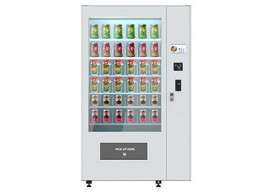 Frucht-Nahrungs-Salat-Automat mit Werbungs/abkühlender Funktion