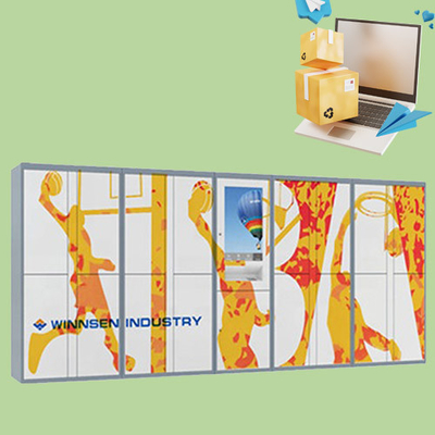 RFID-Sperre Sichere Paketlager Schließfächer Paketbox Lieferung Klicken und abholen