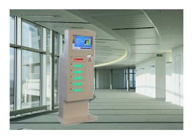 Black Mobile Phone Charging Vending Machine For Shopping Mall / Chain Store