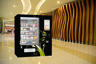 Münzen-Bill Credit Card Payment Food-Imbiss-Automat mit Fernplattform und Werbung
