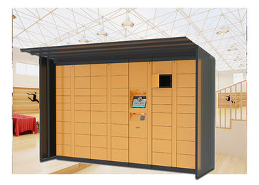 Automatische Posten-Paket-Schließfach-Standorte, Briefkasten-Lieferungs-elektronische Paket-Schließfächer mit Schutz