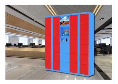 PIN-Code-Barcode-intelligente Gepäck-Schließfächer / High-End elektronische Speicher-Flughafen-Schließfächer