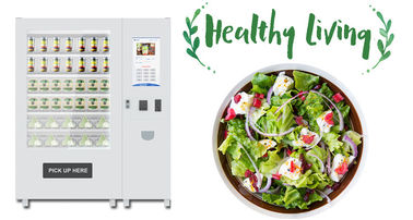 Winnsen-Saft-Salat-Automat, gesundes Nahrungsmittelverkauf-Schließfach mit Aufzuganlage
