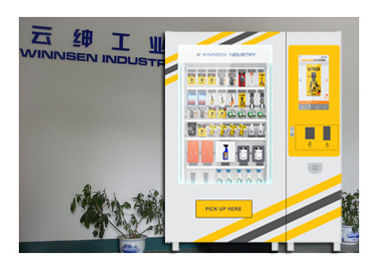 Kasten, der EVP-Automaten mit dem Verkaufen des Schließfach-Systems für Werkstatt bearbeitet
