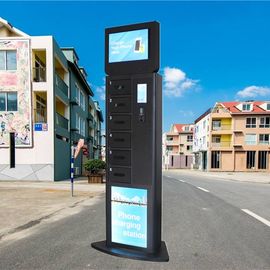 Stehendes Art-Telefon-Aufladungsschließfach-Kiosk mit schneller Gebührentechnologie