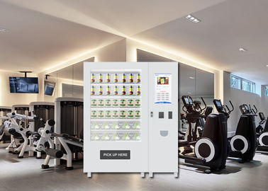 Stand-frischer Salat-Automat mit Aufzuganlage und Fernwerbungs-System
