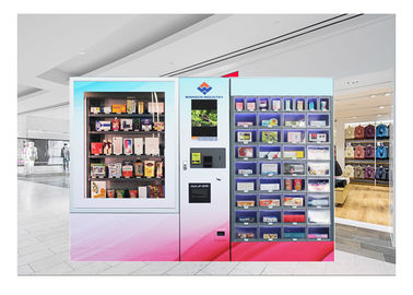Intelligentes kundengebundenes Minihandelszentrum-Automaten-Schließfach-Doppelroboterkabinett