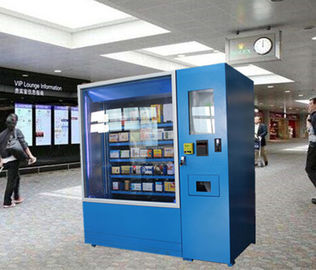 Sofortige Nahrungsmittelnudel-Brotdose-Automaten-Kiosk mit Mikrowelle und Kreditkarte-Zahlung