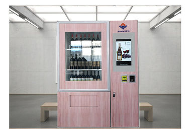 Entferntmonitor-Wein-Zufuhr-Bier-Automat auf Lager mit Werbefunktion