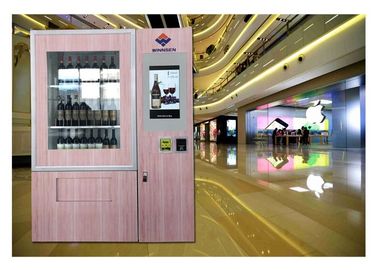 Automatischer Aufzugs-Rotwein-Flaschen-Automat mit Aufzug-und Förderer-System