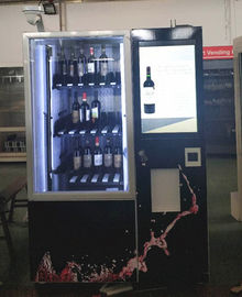Kühler Wein-Automaten-Kiosk für Supermarkt mit 55 Zoll-Touch Screen