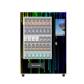 Wein-Bier-Kolabaum-Flaschen-Saft-automatischer Automaten-Kiosk mit Touch Screen und Kühlschrank
