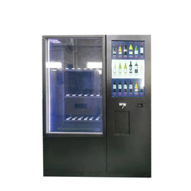 Bargeld betriebener gekühlter Getränk-Bier-Wein-Milch-Soda-Saft-Käse-Automat mit Großbild- und Fernsteuerungs