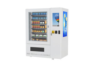 Automaten-Kiosk des Campus-Gesundheit Wellness-medizinischen Bedarfs mit großem Werbungs-Schirm