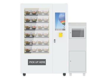 Intelligenter Kuchen-Jogurt-Salat-Automat mit hölzernem Aussicht-/Aufzugs-System