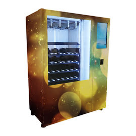 Selbstservice-multi Zahlungs-Methoden-Salat-Automat für die Imbiss-Getränke, die berührungslosen Kauf verkaufen