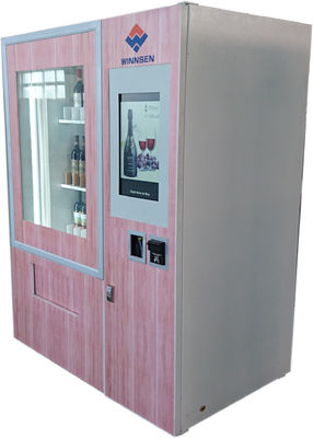 Rotwein-automatischer Automat mit 22&quot; Werbungs-Touch Screen und Aufzug