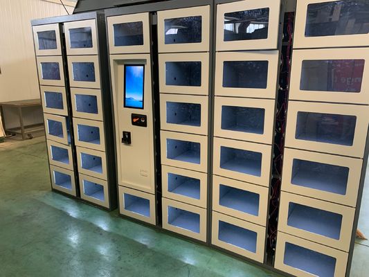 Populäre Bücher geben die Verkaufsschließfächer frei, die mit Automaten kombiniert werden
