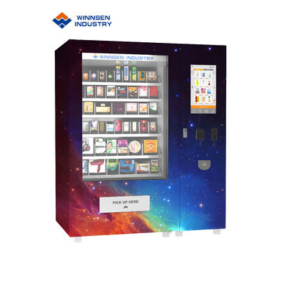 24/7 Selbstservice-Medizin-Automat mit Überwachungskamera-und Förderer-Verkauf-System
