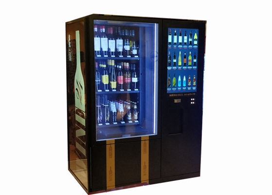 Wein-Milch-Automat ODM Soem kundengebundener mit Aufzug und Kühlmittel