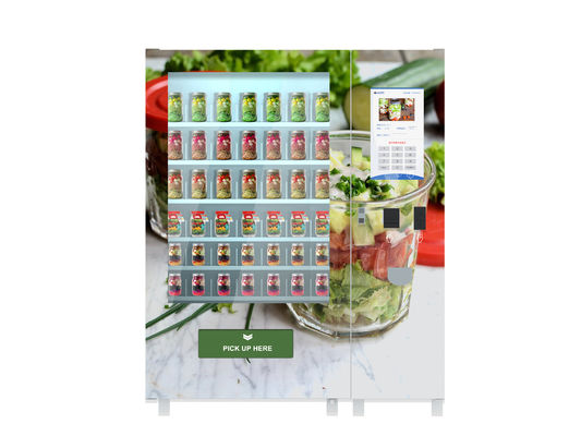 Gesundes Nahrungsmittelverkauf-Schließfach, Salat-Automat mit Fernsteuerung
