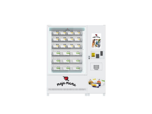 Kundenspezifische Obstsalat-Automaten/gefrorener Automaten-Touch Screen