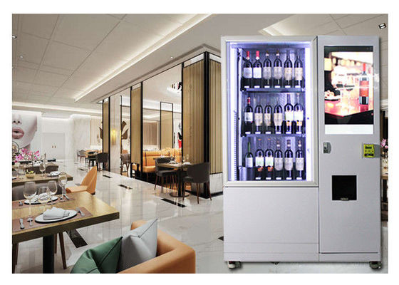 Alters-Überprüfungs-Touch Screen Soem Champagne Vending Machine