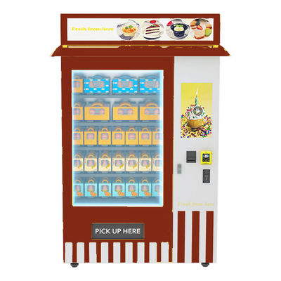 Werbung Note LCD-des Münzennahrungsmittelautomaten mit Kühlsystem
