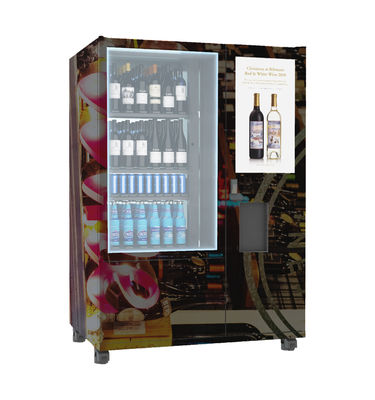 Kalter abgefüllter Qr-Scan-Zahlungs-Wein-Automat