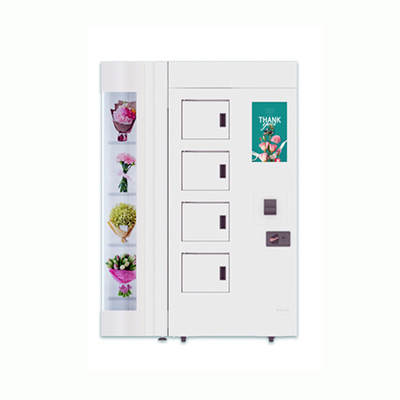 Humidify Temperature Control Flower Vending Machine With Lcd Touch Screen