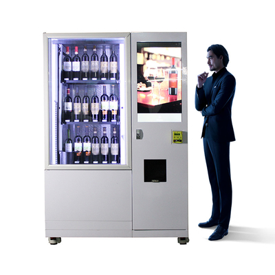 Glas-USB-Wein-Flaschen-Automat mit Aufzugs-Aufzuganlage