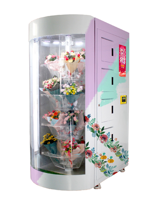 Automatischer Winnsen-Blumen-Automaten-abkühlendes Schließfach Smart