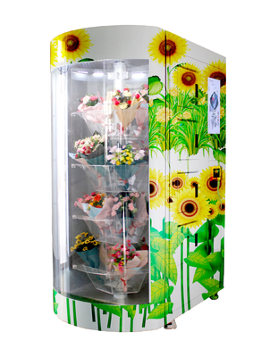 Großer 24 Kasten-Speicher-Hibiscus-Blumenstrauß-Automat