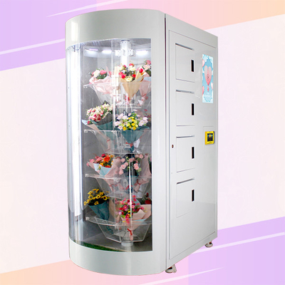 360 Rotations-automatische Geschenke blühen Automaten mit Befeuchtungs-System