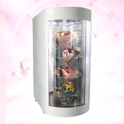 Lcd 19 Zoll-Klinik für Geburtshilfe-transparenter Regal-Blumen-Automat