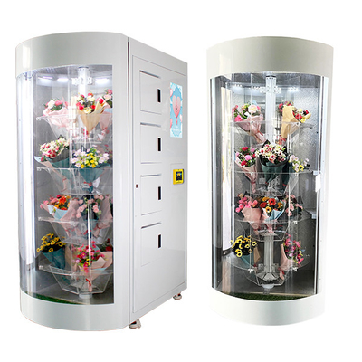 Leistungsfähiger frische Blumen-Automat walzte Stahl mit LCD-Touch Screen kalt